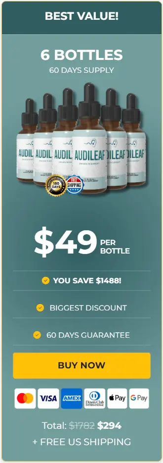 Buy AudiLeaf 6 Bottle